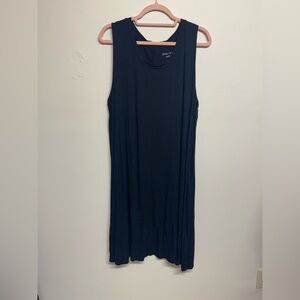 Ava & Viv Black Tank Dress with Scoop Neck